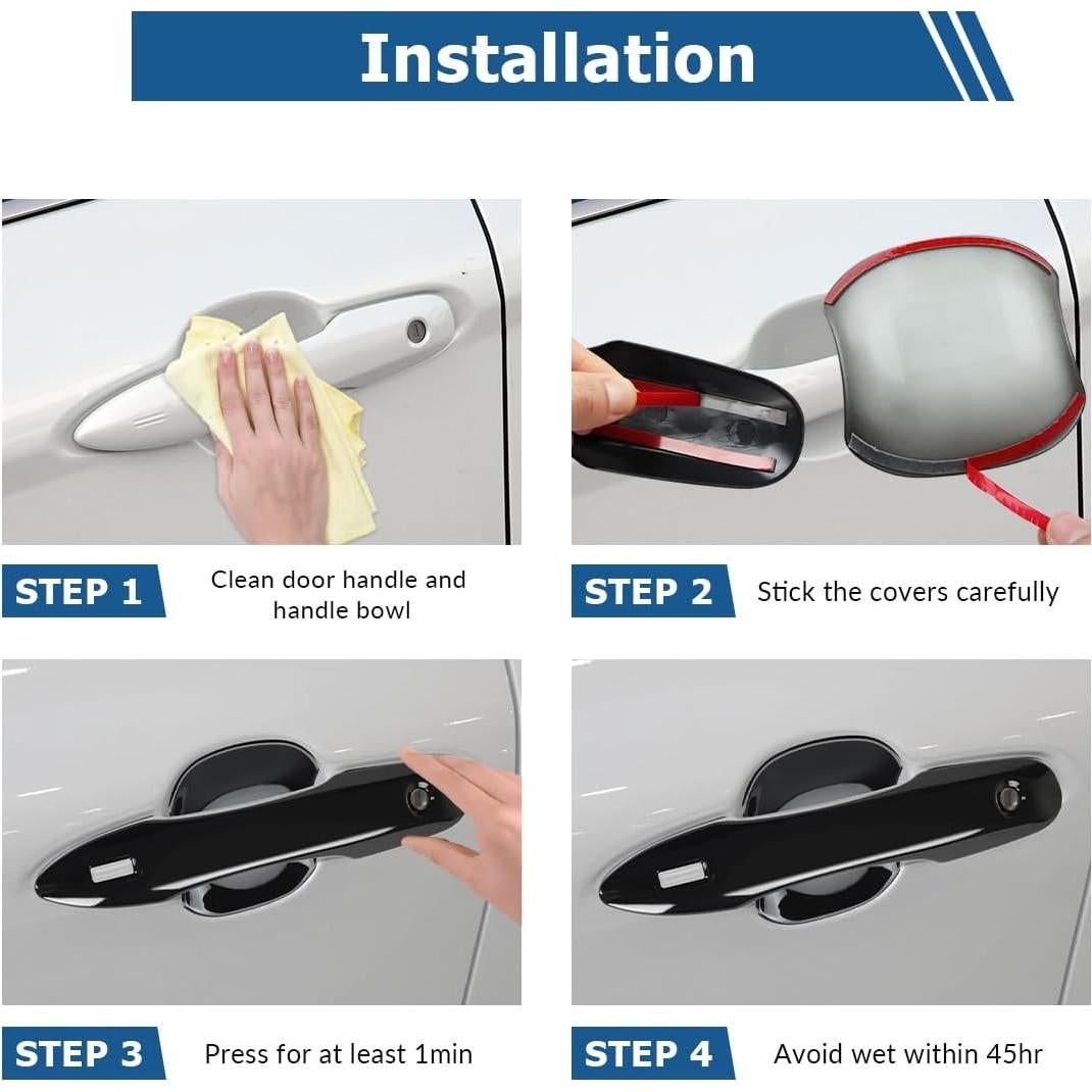 Cubiertas de Manijas de Puerta DLOVEG para Toyota Camry 2018-2025
