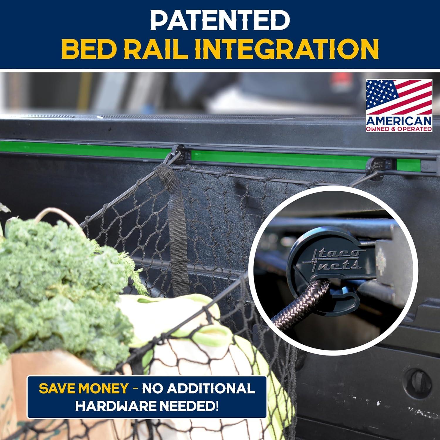 Red de Carga 3 Bolsillos TacoNets para Toyota Tacoma 2005-2024