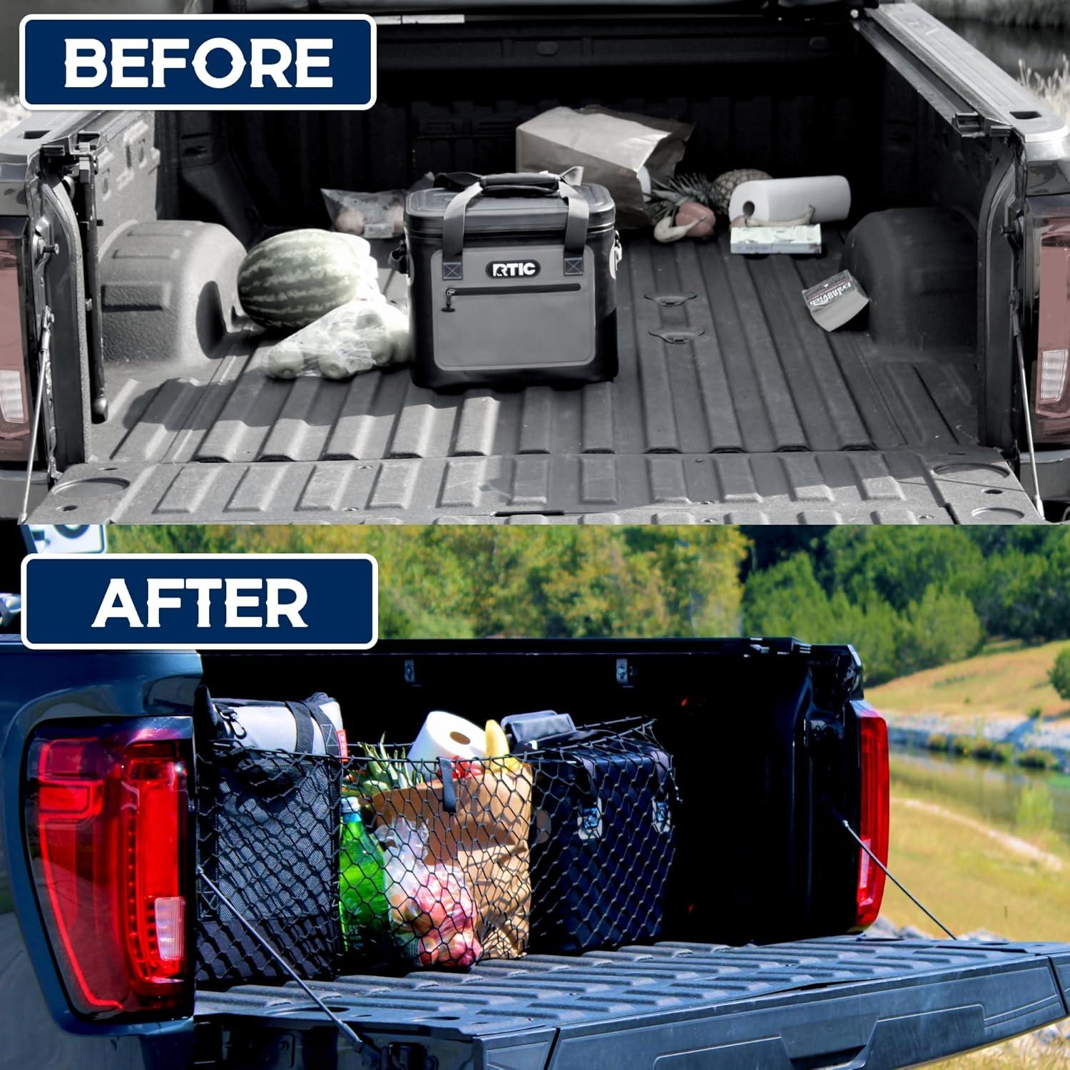 Red de Carga 3 Bolsillos TacoNets para Toyota Tacoma 2005-2024