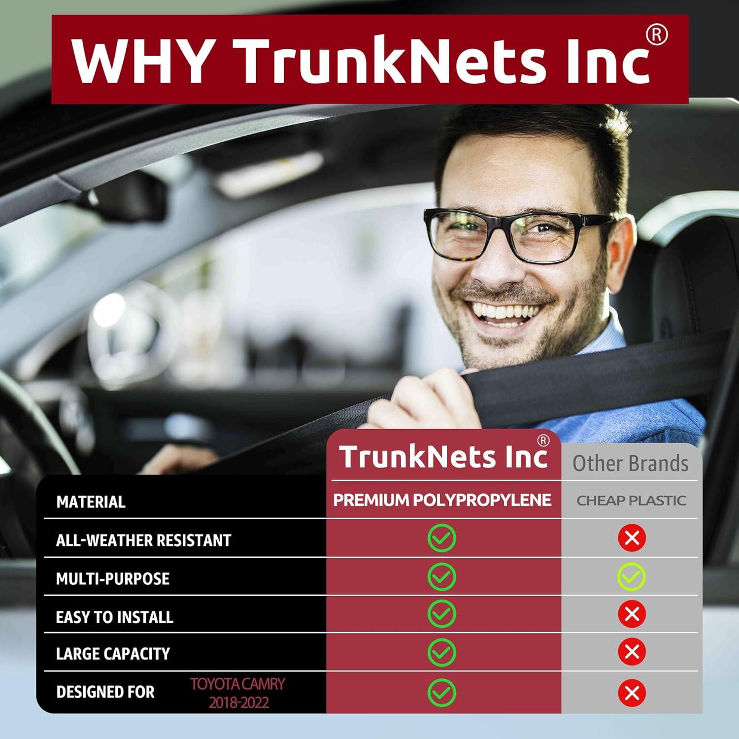 Red de Carga para Maletero Toyota Camry 2018-2022 TN TrunkNets