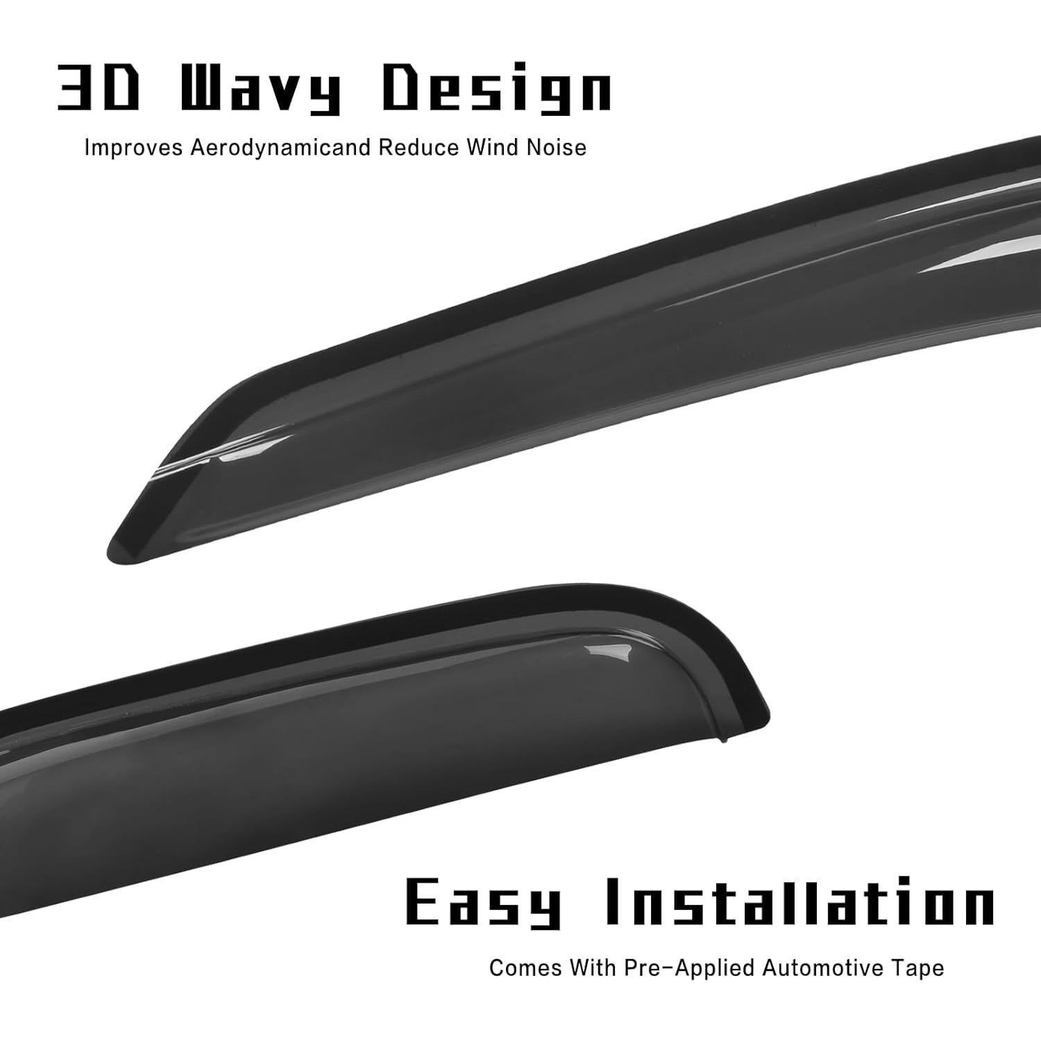 Protectores de Lluvia Aumivoron para Toyota Tacoma 1995-2004