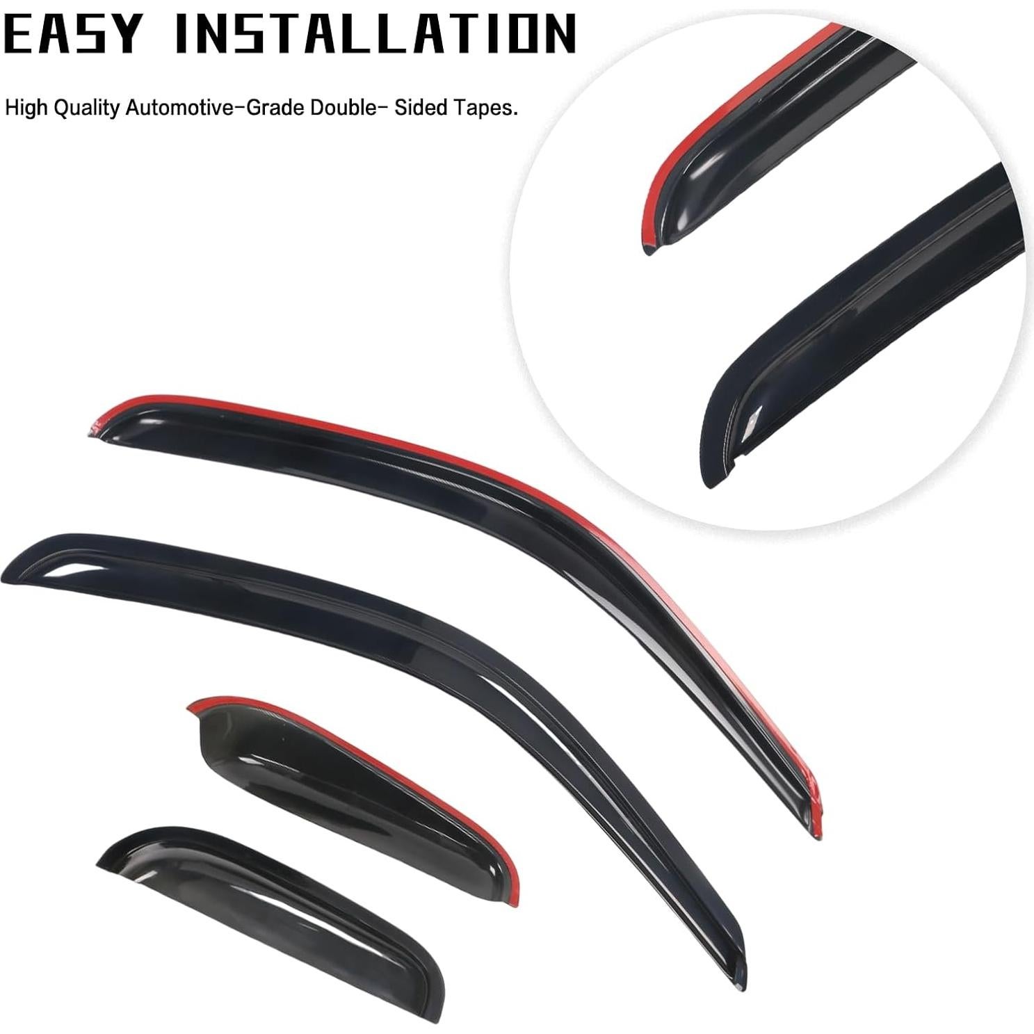 Protectores de Lluvia Aumivoron para Toyota Tacoma 1995-2004