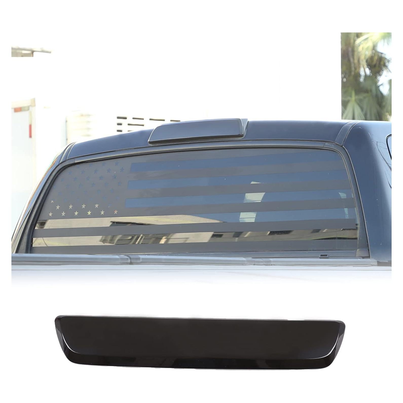 Cubierta de Luz de Freno Aunginsy para Toyota Tundra 2007-2021 ABS Gris