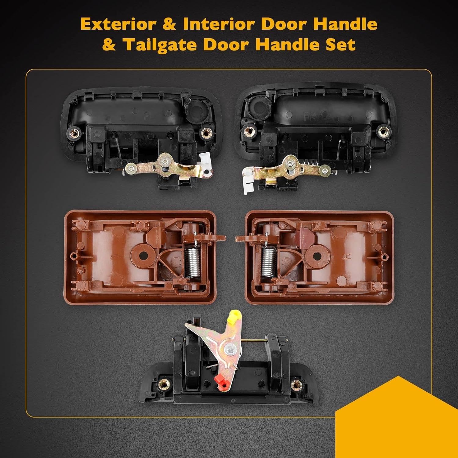 Juego de Manijas de Puerta Gledewen para Toyota Tacoma 1995-2000