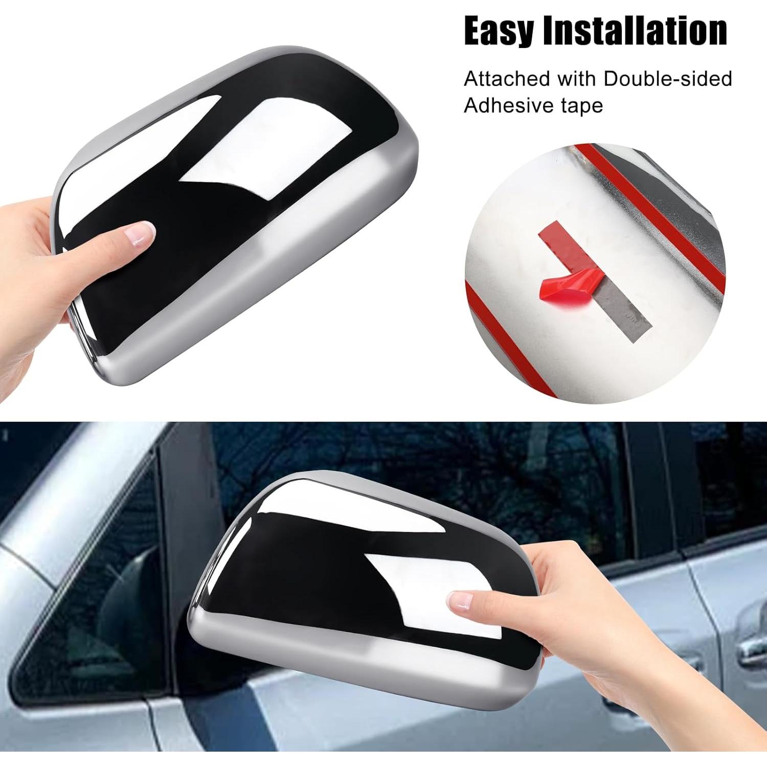 Cubiertas de Espejo Lateral Cromo Sportuli para Toyota Sienna 2011-2019