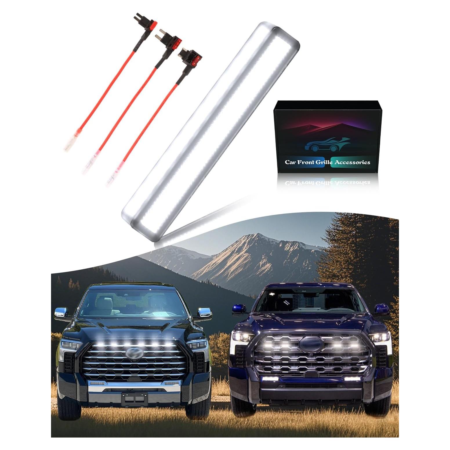 Luz LED de Parrilla Frontal OKLSG para Toyota Tundra 2019-2025