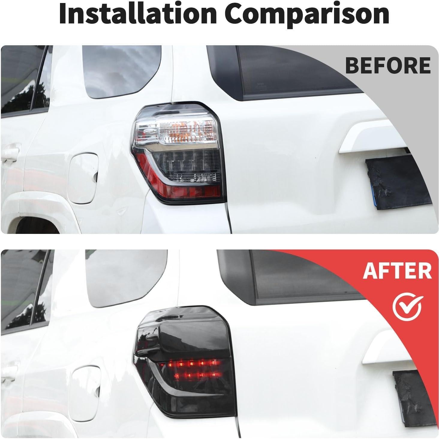 Cubierta de Luz Trasera JWWY para Toyota 4Runner 2014-2023