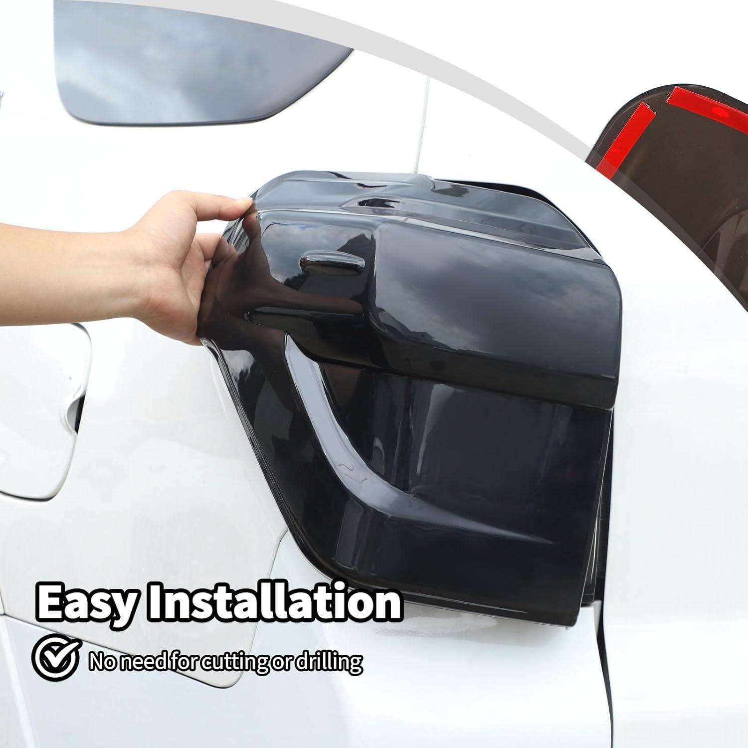 Cubierta de Luz Trasera JWWY para Toyota 4Runner 2014-2023