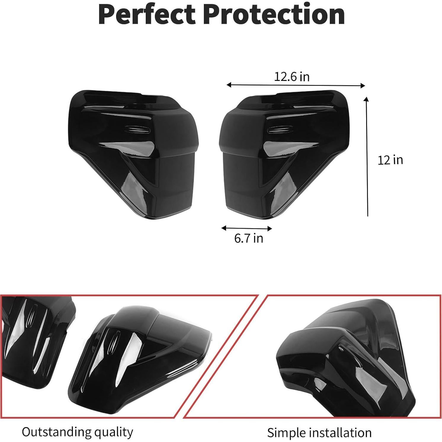 Cubierta de Luz Trasera JWWY para Toyota 4Runner 2014-2023