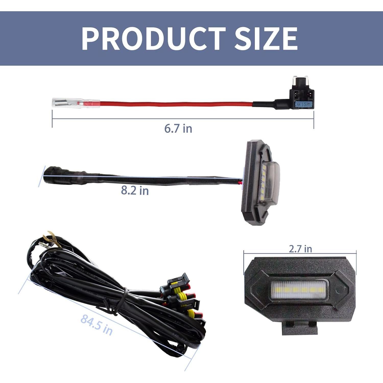 Luces de Parrilla LED MUHEVNEE para Toyota Tacoma 2020-2023