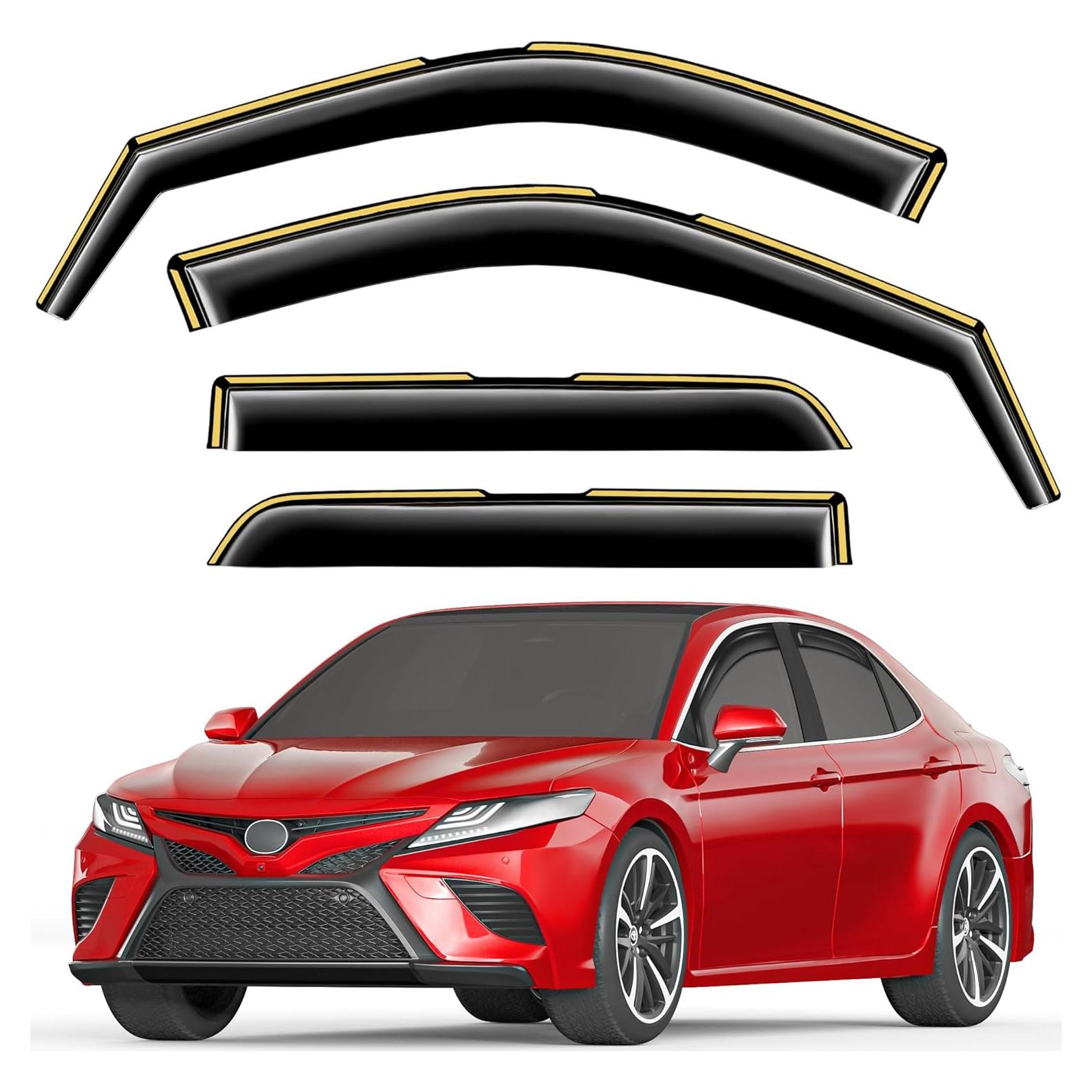 Deflectores de Lluvia en Canal Saleago para Toyota Camry 2018-2024