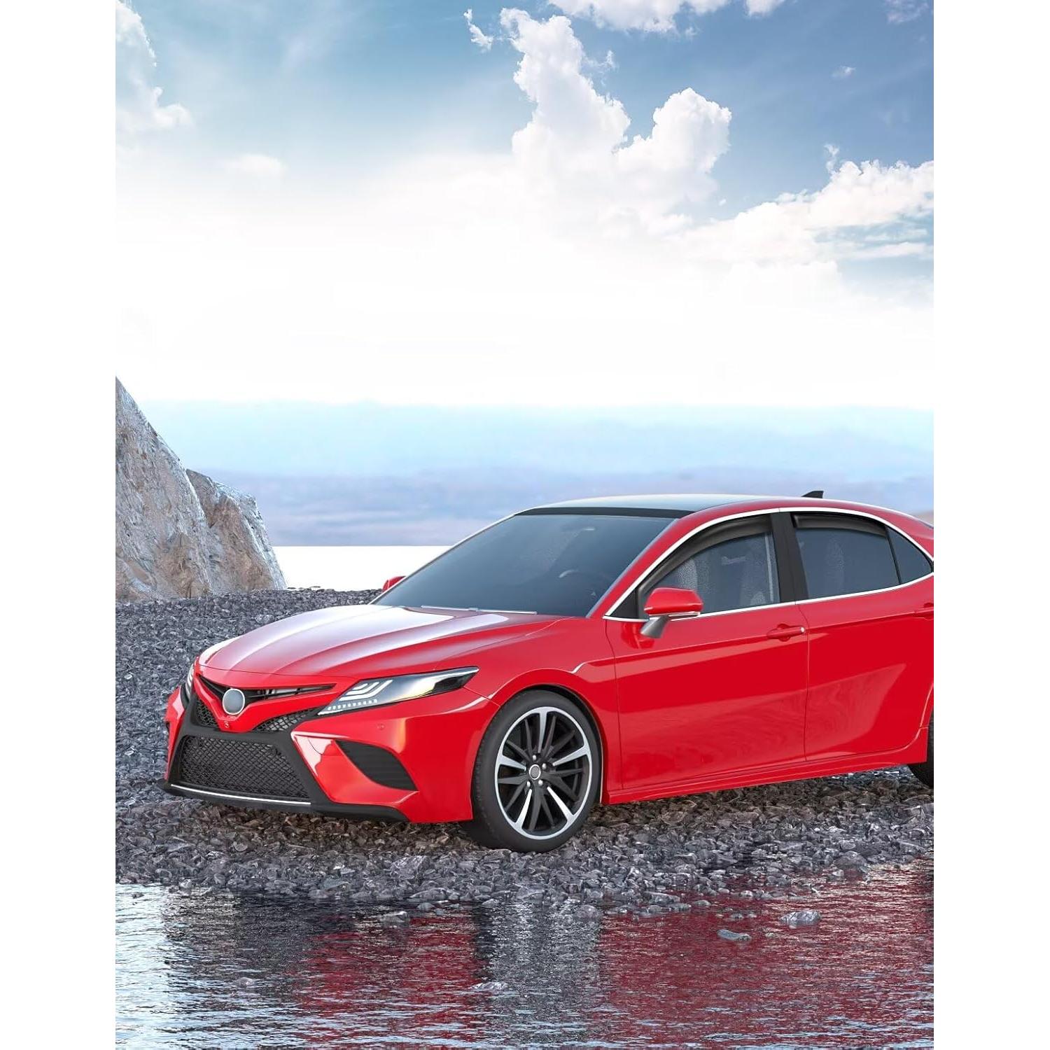 Deflectores de Lluvia en Canal Saleago para Toyota Camry 2018-2024