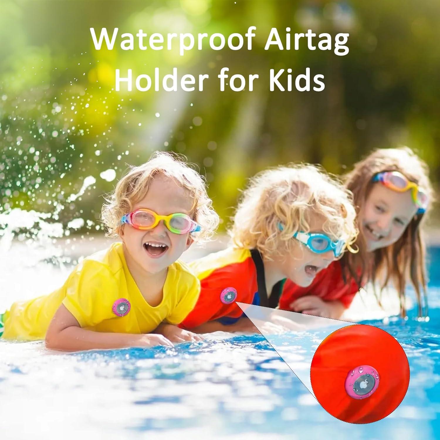 Paquete de 4 Fundas de Silicona Impermeables para Apple AirTag