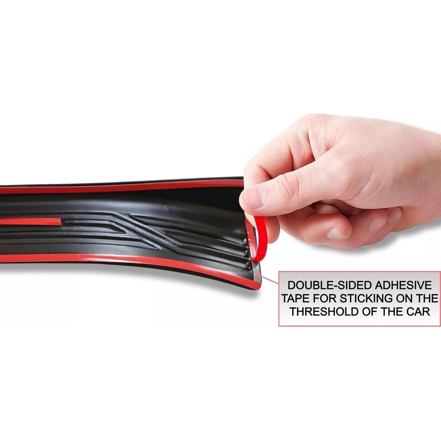 Protector de Umbral de Puerta Toyota RAV4 2019-2025 ABS Negro