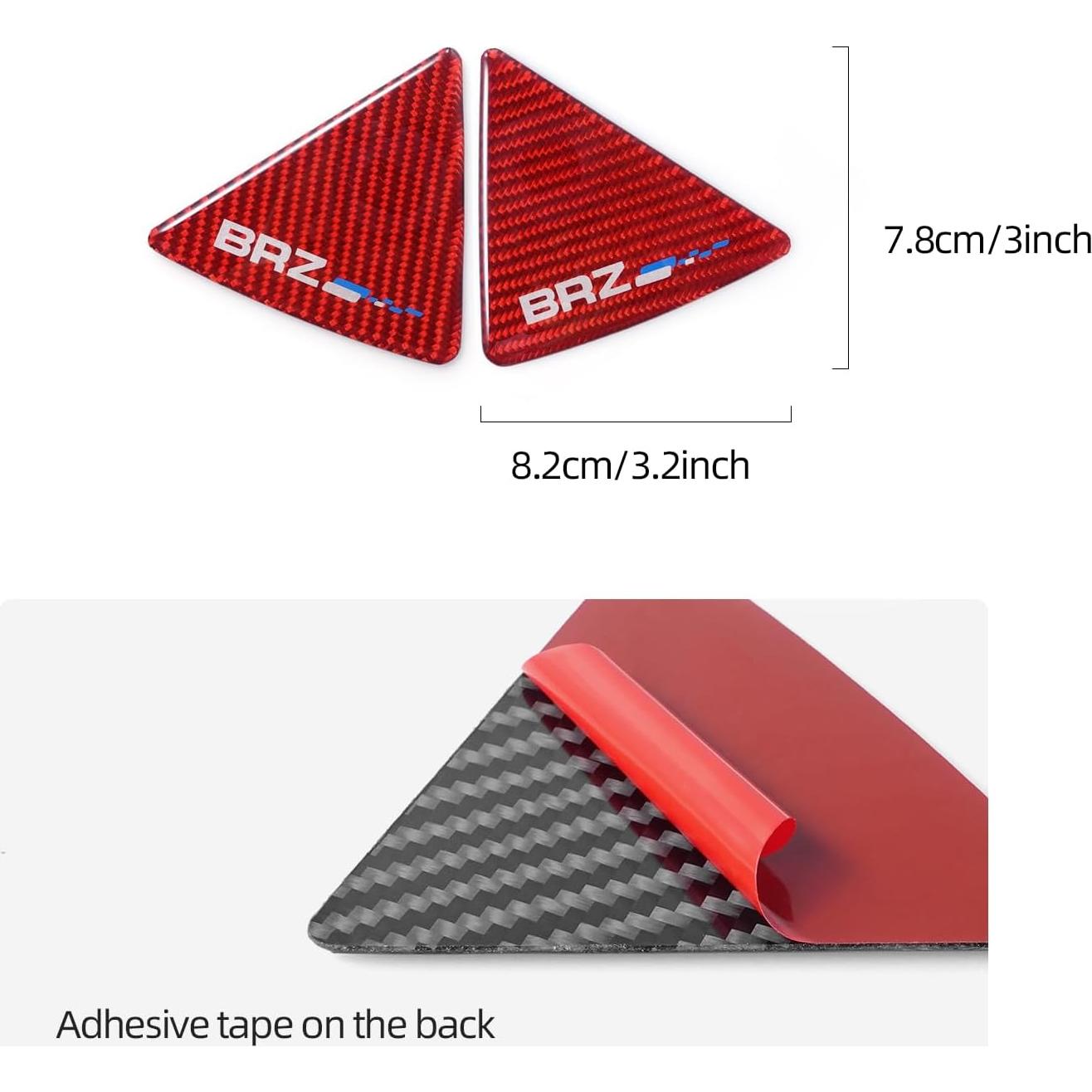 Sticker Triangular Ventana Trasera Betterhumz para Toyota GR86/Subaru BRZ 2021-2024