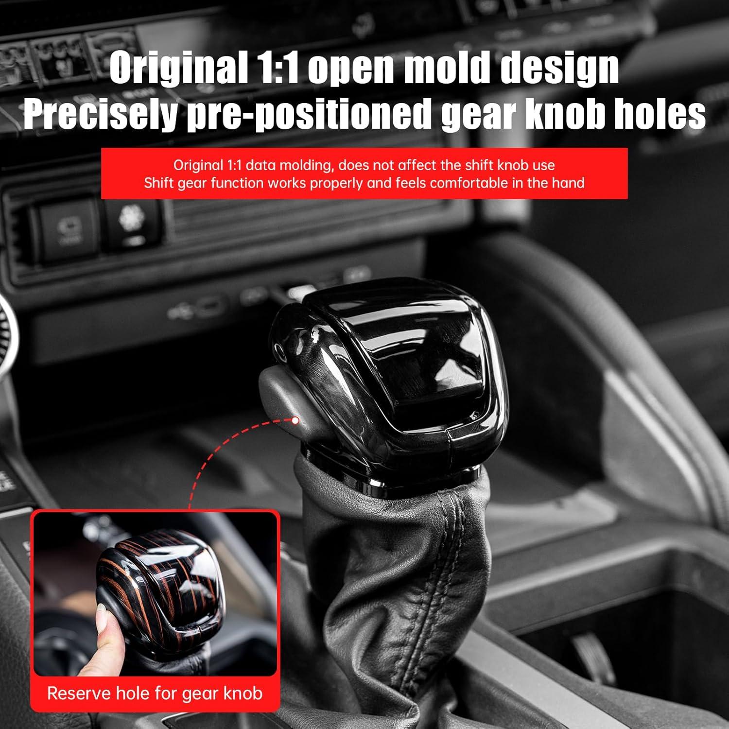 Cubierta Protectora Perilla Cambio Toyota Land Cruiser 250 2024-2025