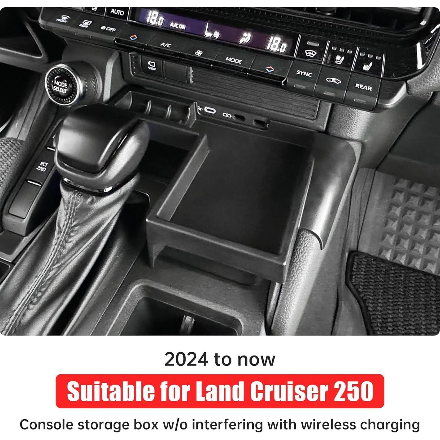 Caja de Almacenamiento SFWAYA para Consola Toyota Land Cruiser 250