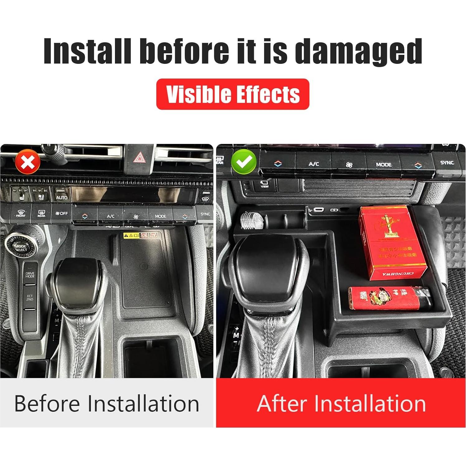 Caja de Almacenamiento SFWAYA para Consola Toyota Land Cruiser 250