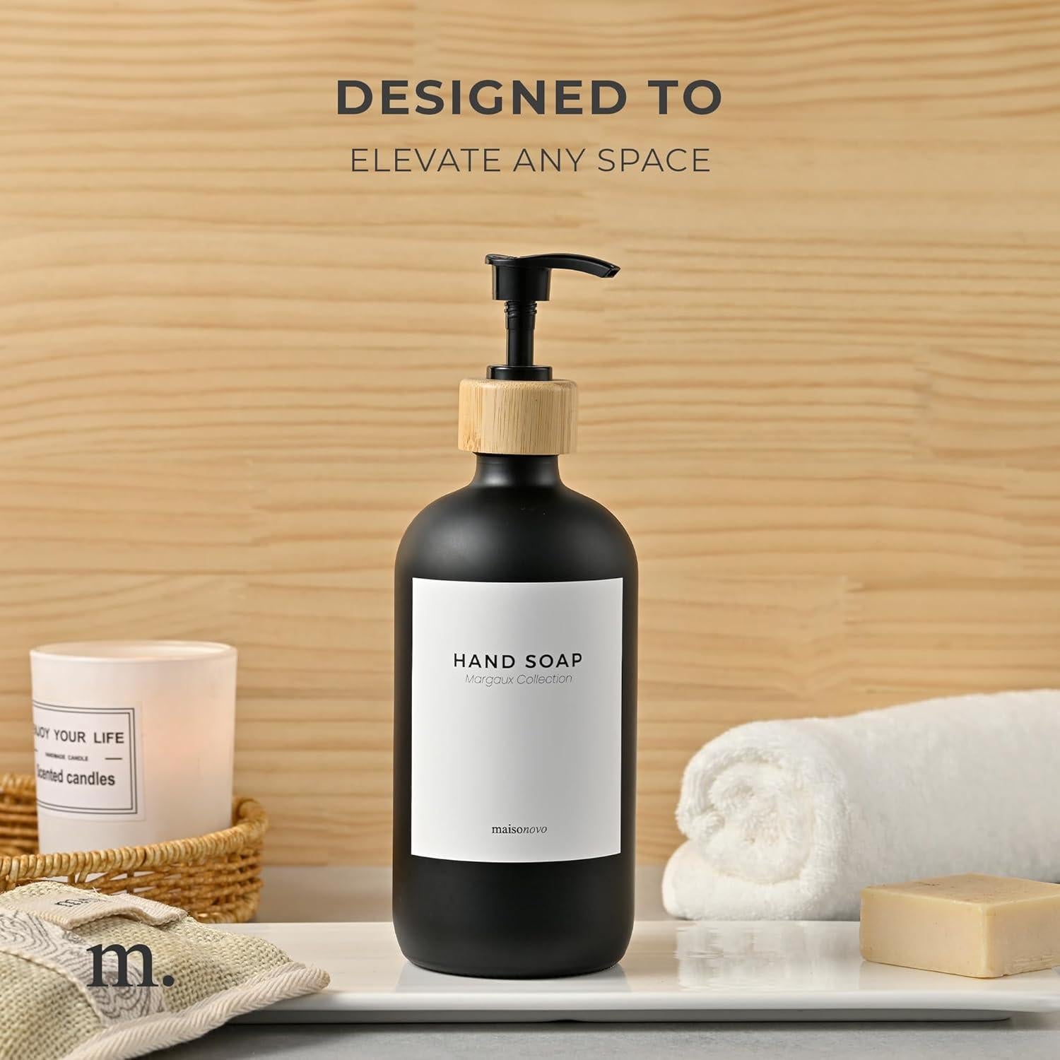 Reemplazo de bomba de dispensador de jabón MaisoNovo - 2 unidades de acero inoxidable