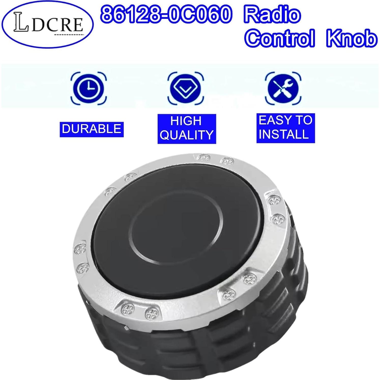 Perilla de Control de Volumen LDCRE para Toyota Tundra/Sequoia 2022-2025