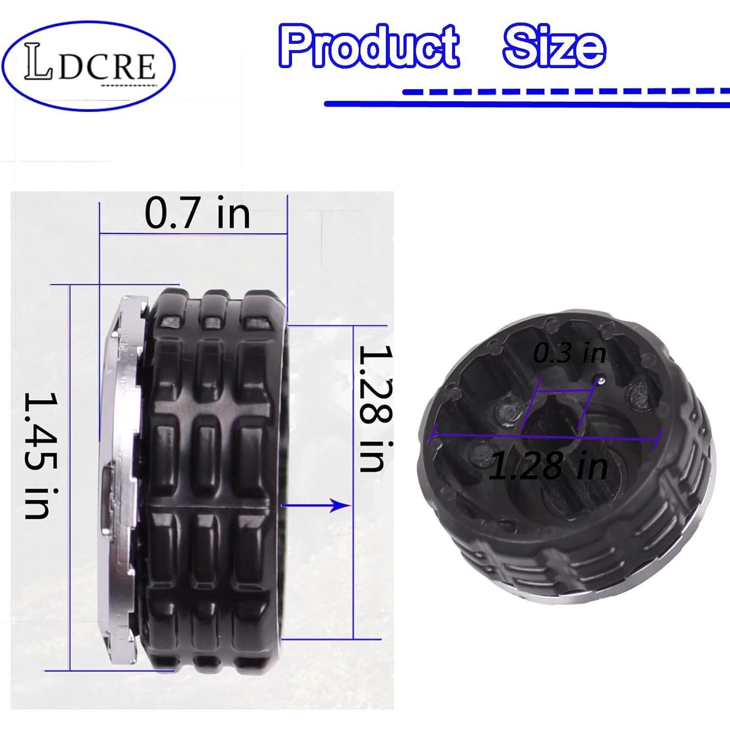 Perilla de Control de Volumen LDCRE para Toyota Tundra/Sequoia 2022-2025