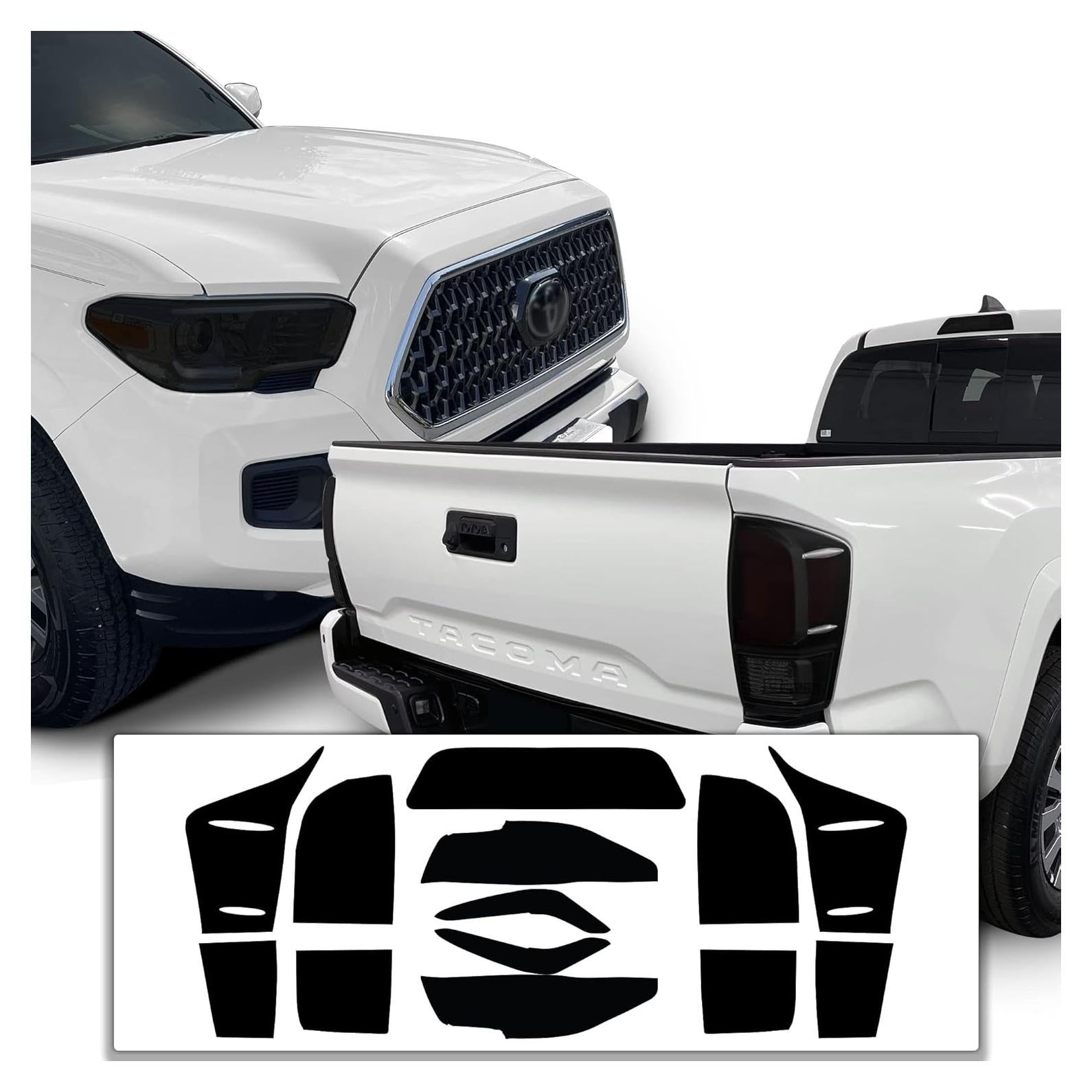 Kit Completo de Tinte Precutado para Faros Toyota Tacoma 2016-2023