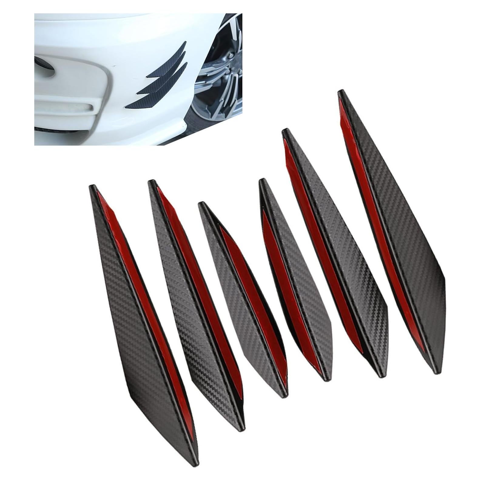 Kit de 6 Calcomanías Aerodinámicas DACIRTY para Coche - Fibra de Carbono