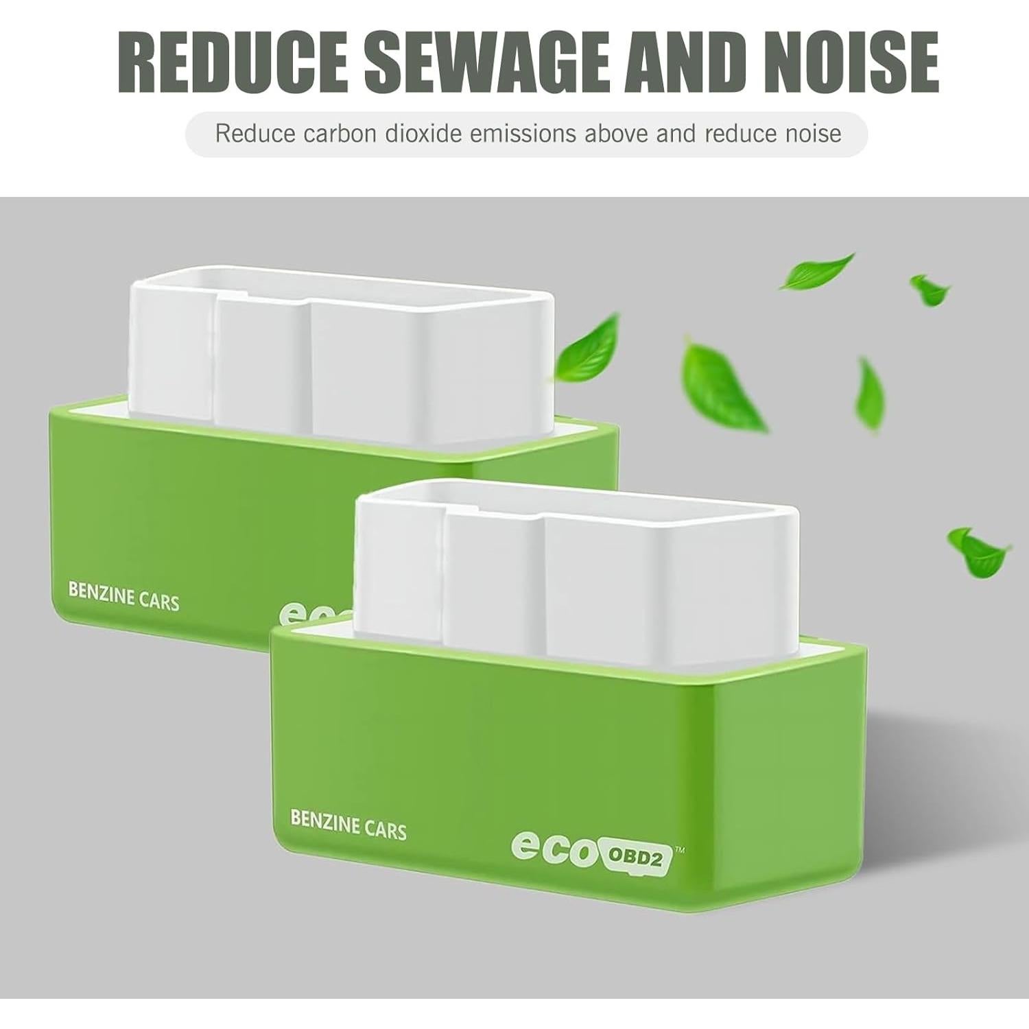 Ahorra Combustible Leechio OBD2 2 Pcs Universal Eficiencia