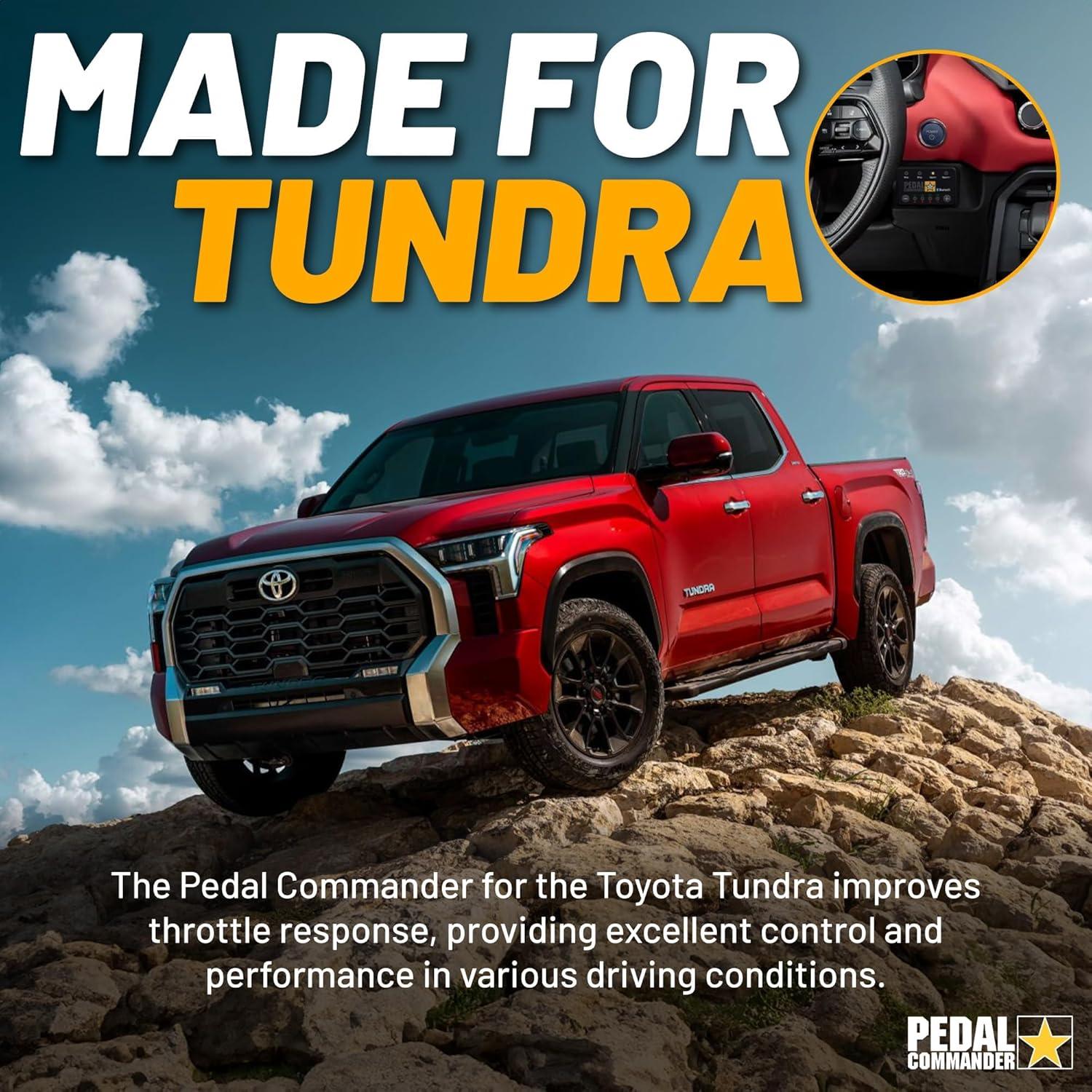 Controlador de Respuesta del Acelerador Pedal Commander Toyota Tundra 2022-2025