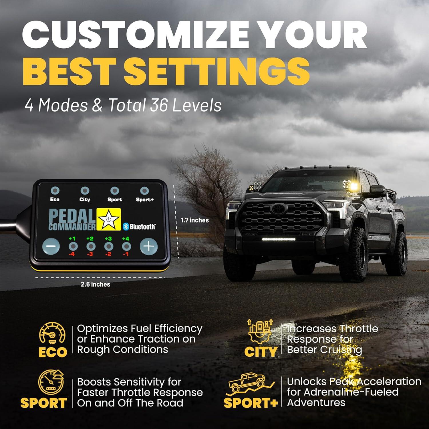 Controlador de Respuesta del Acelerador Pedal Commander Toyota Tundra 2022-2025