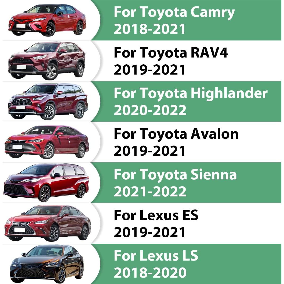 Cubierta Pedal de Freno y Acelerador GZJUNFUGJ para Toyota y Lexus