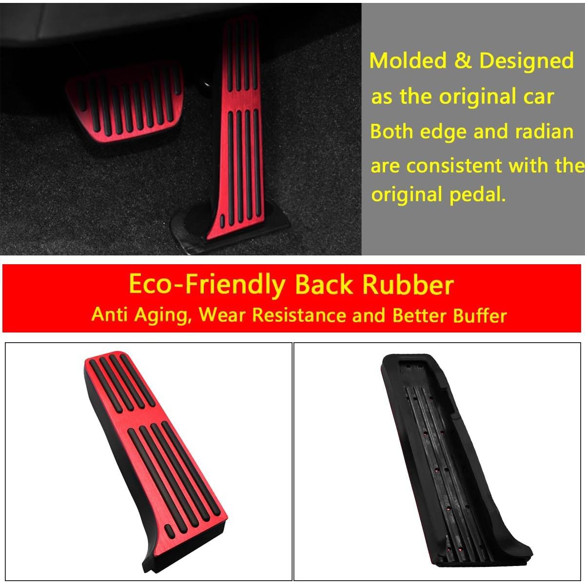 Cubierta Pedal de Freno y Acelerador GZJUNFUGJ para Toyota y Lexus