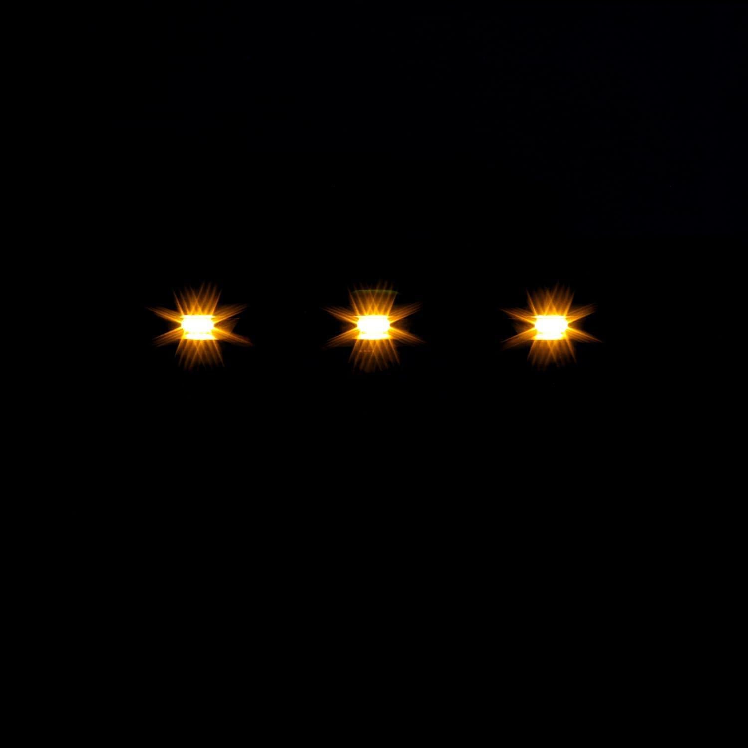 Rejilla Delantera Malla Negra Mate LED Spec-D Toyota Tacoma 2012-2015