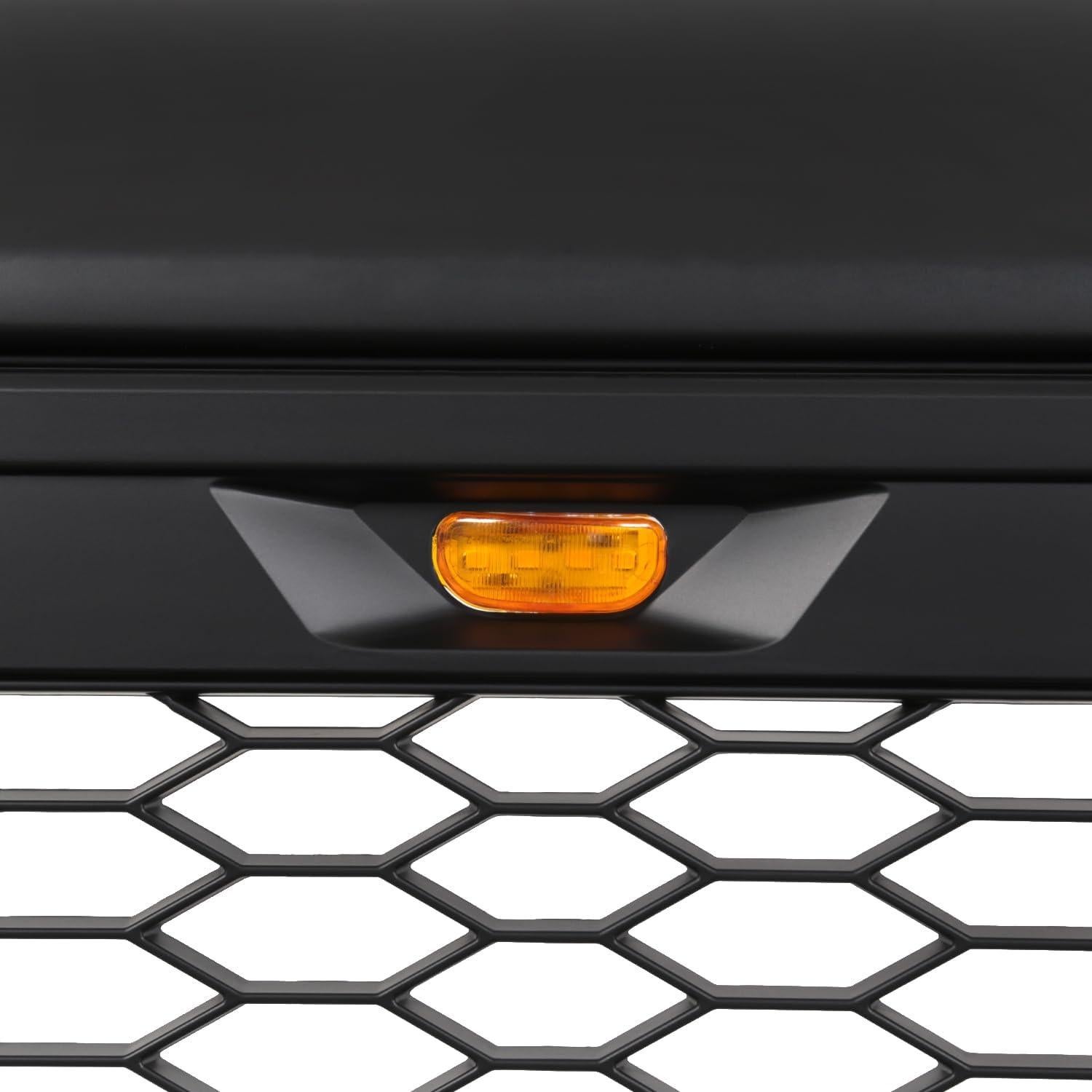 Rejilla Delantera Malla Negra Mate LED Spec-D Toyota Tacoma 2012-2015