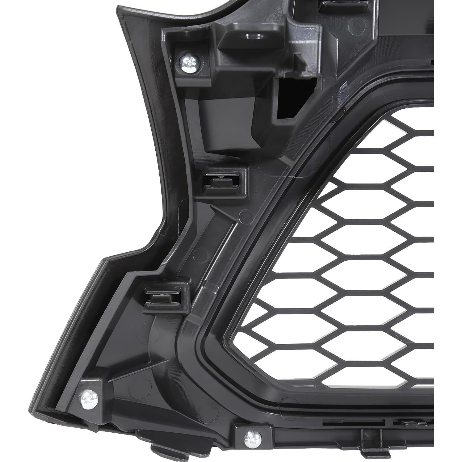 Rejilla Delantera Malla Negra Mate LED Spec-D Toyota Tacoma 2012-2015