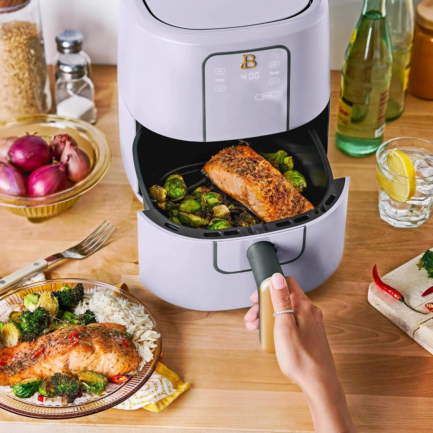 Freidora de aire digital Hermosa 3 Qt 1200W TurboCrisp