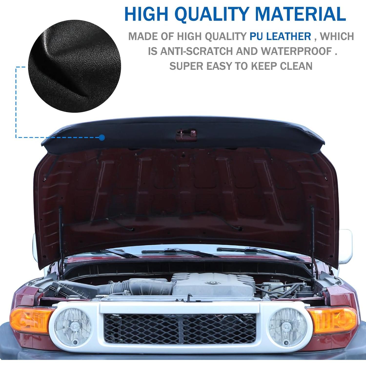 Máscara de capó LLKUANG para Toyota FJ Cruiser 2007-2021