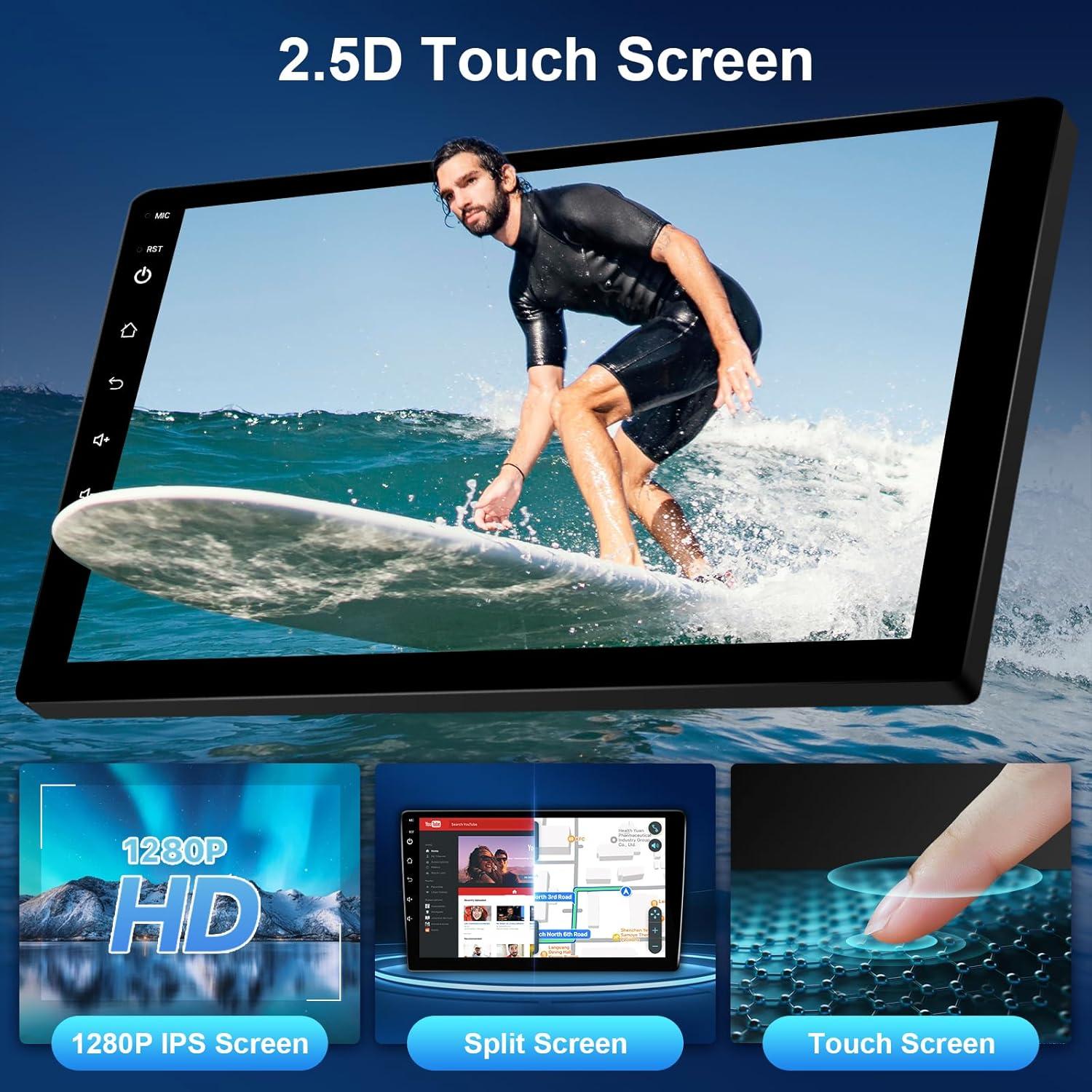 Estéreo de Coche Leadfan para Toyota Prius 2004-2009 con CarPlay