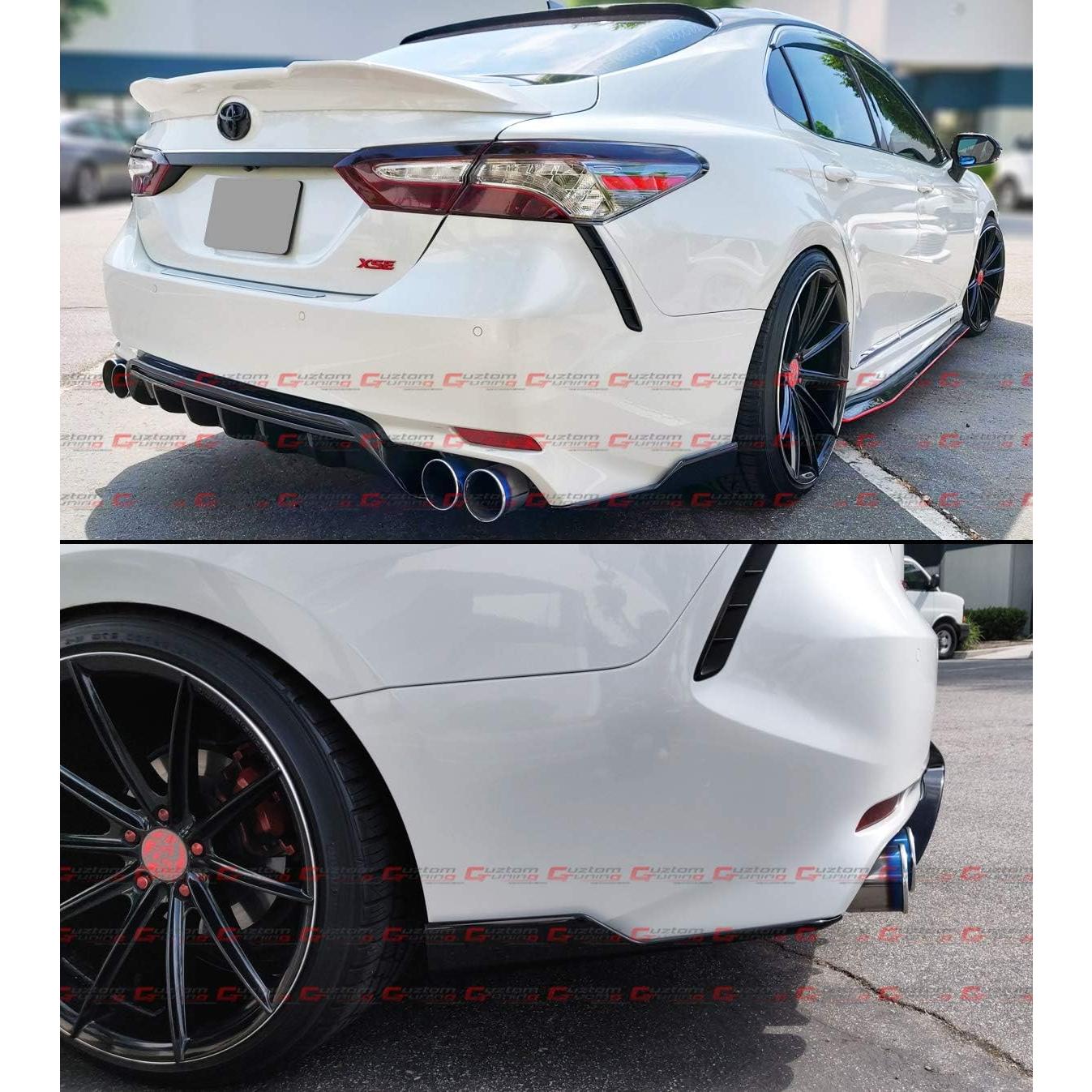 Splitters Traseros Toyota Camry SE XSE 2018-2024 Cuztom Tuning