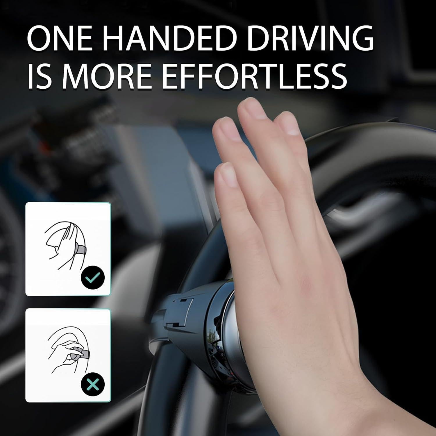 Bola de Refuerzo para Volante PenFot 360° Antideslizante