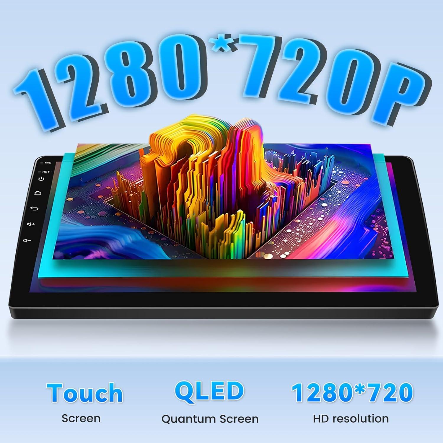 Estéreo de Coche Roinvou para Toyota Camry 2006-2011, 10.1" HD, Carplay, Android Auto, Bluetooth 5.0