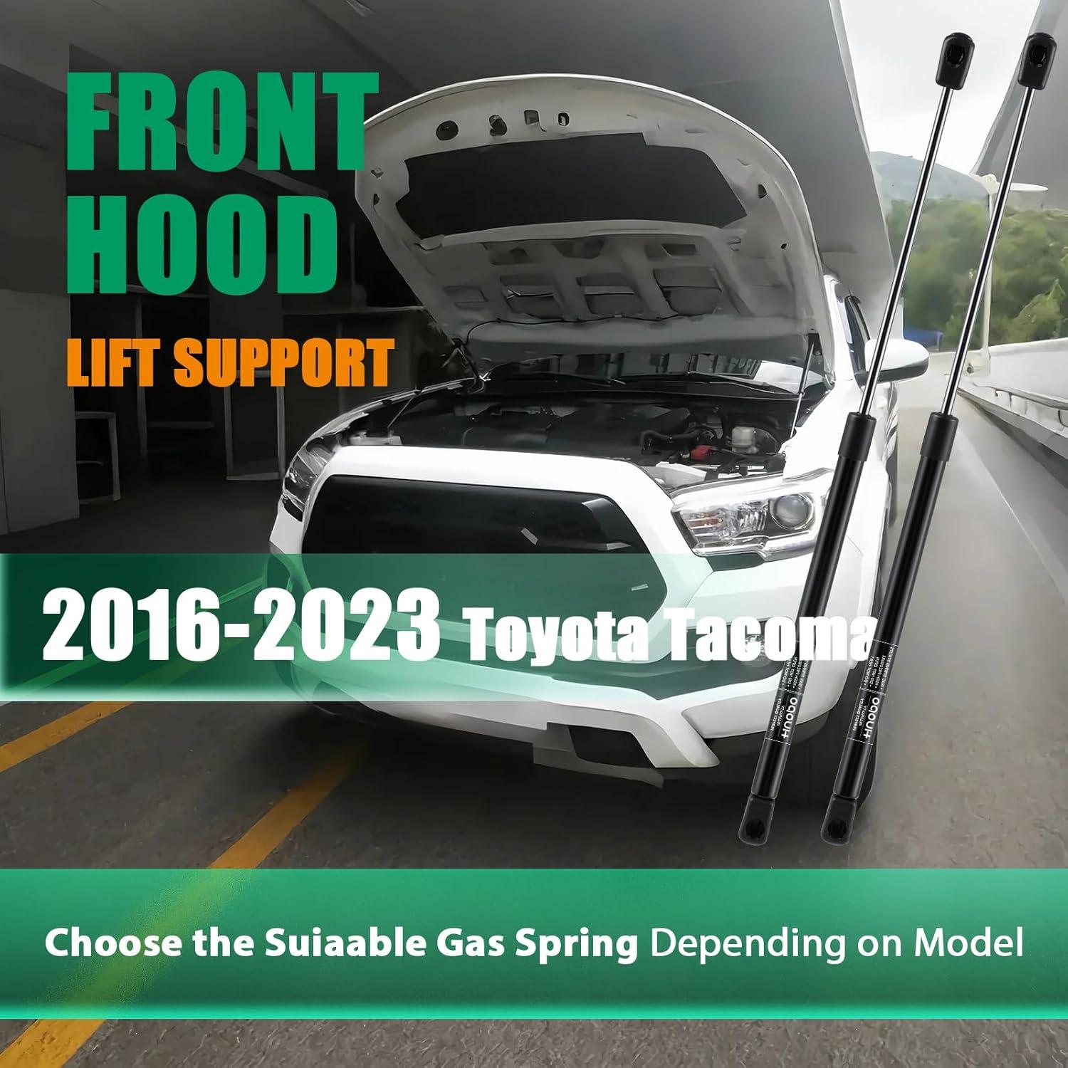 Amortiguadores de Capó Delantero HUOPO para Toyota Tacoma 2016-2023