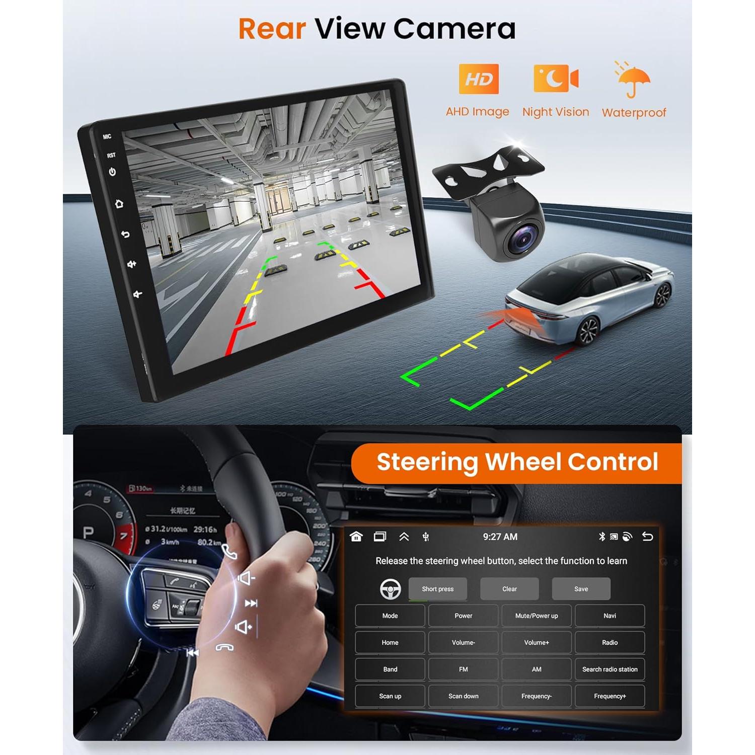Estéreo de Radio para Toyota Camry 2012-2014 Rimoody 10.1" Android 13