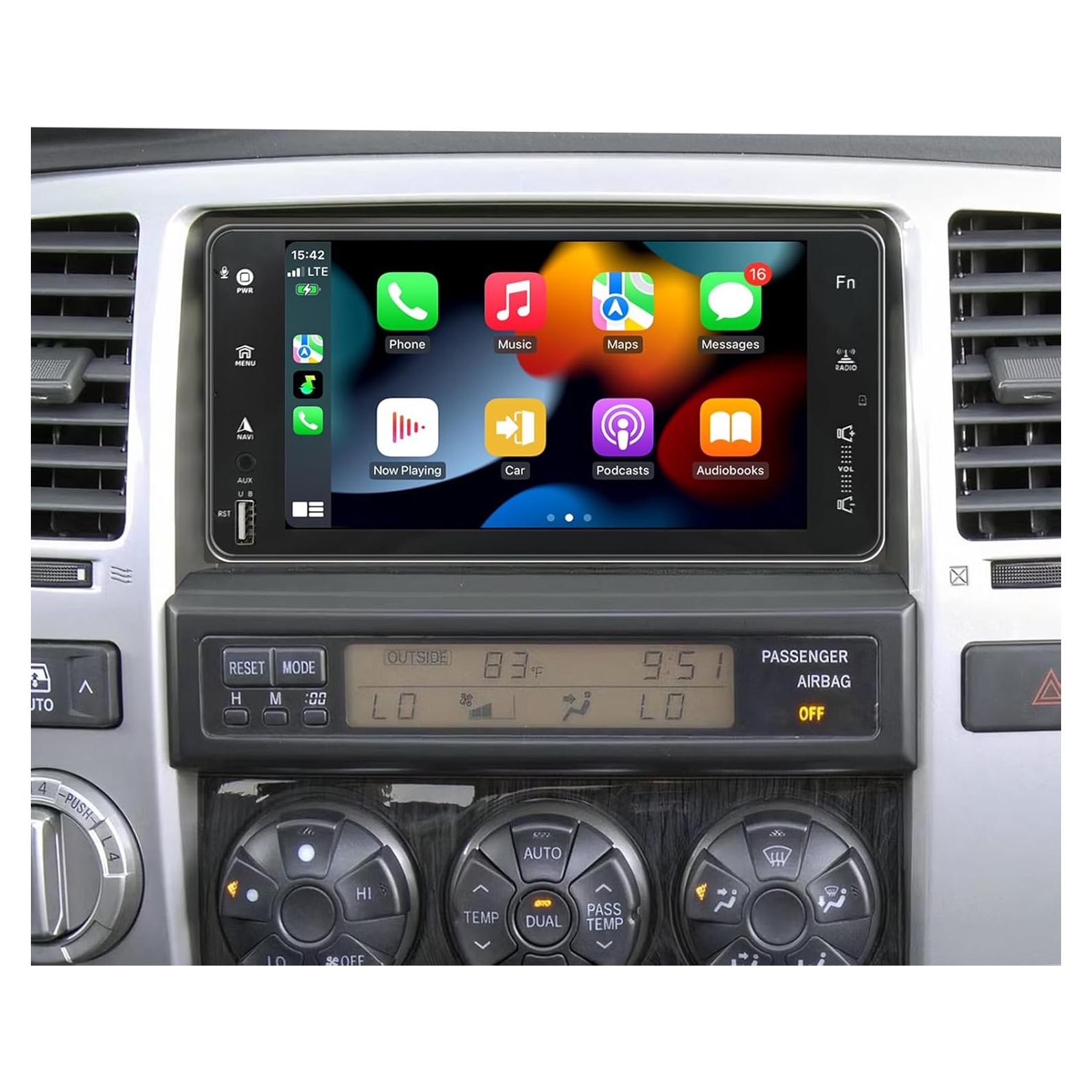 Radio 7" Toyota 4Runner 2003-2009 Carplay Android Auto