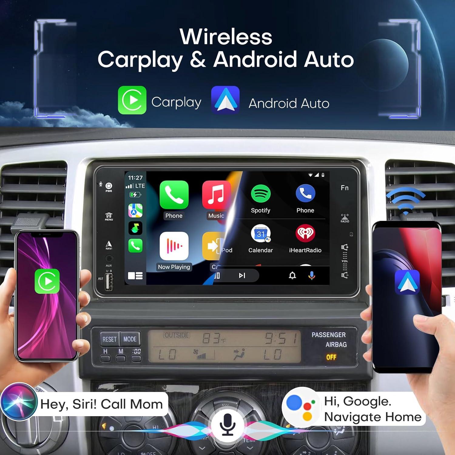 Radio 7" Toyota 4Runner 2003-2009 Carplay Android Auto