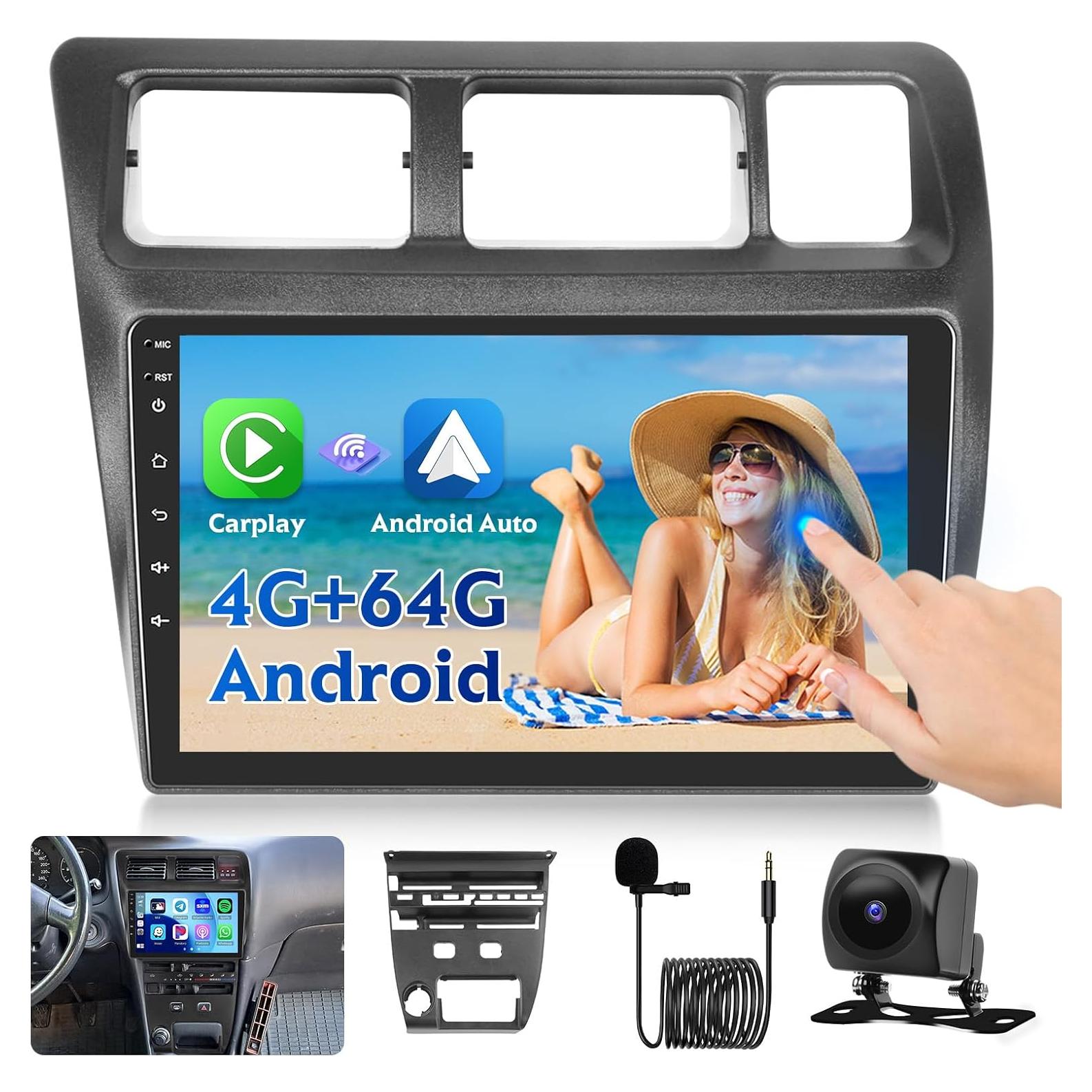 Estéreo de Coche Hikity 9" 4G+64G para Toyota Corolla 1991-1997