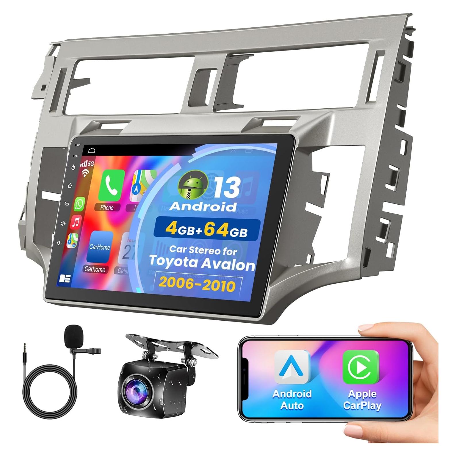 Radio Estéreo para Toyota Avalon 2006-2010 con Carplay y Android Auto