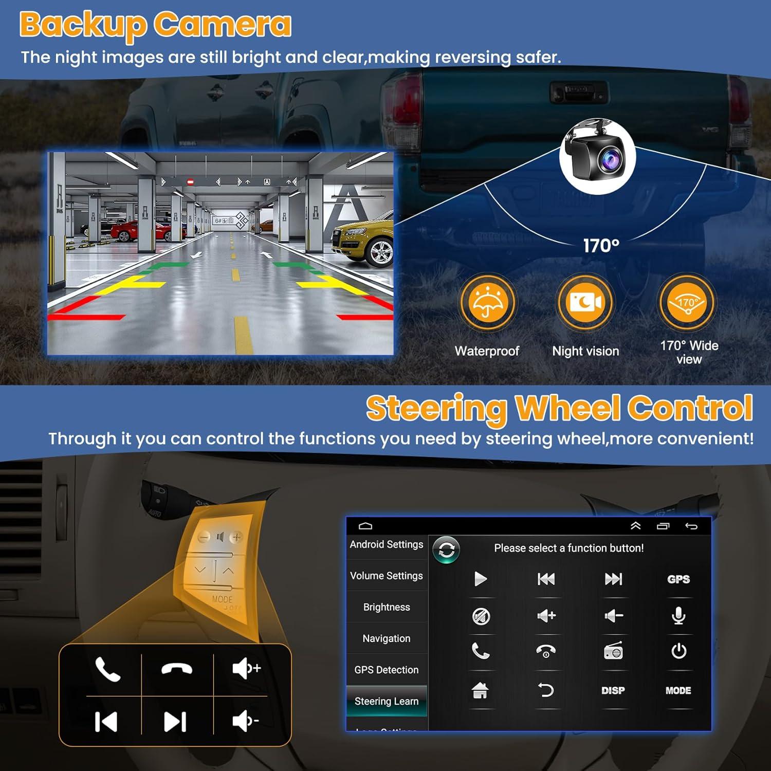 Radio Estéreo para Toyota Avalon 2006-2010 con Carplay y Android Auto