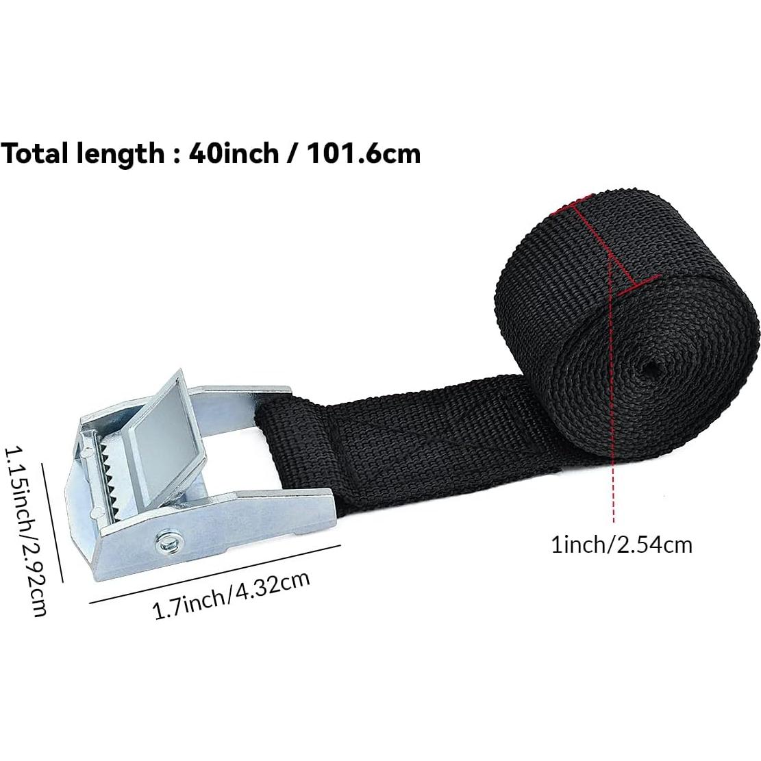 Correas de Amarre Tenalleys 2 Piezas 2.54cm x 1.01m 272kg