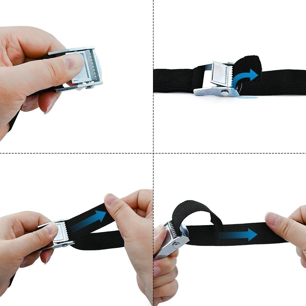 Correas de Amarre Tenalleys 2 Piezas 2.54cm x 1.01m 272kg